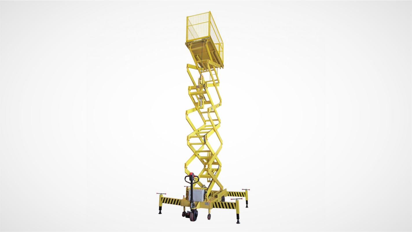 PLATAFORMA ELEVATÓRIA COM DESLOCAMENTO - 0,5 TON X 11 M