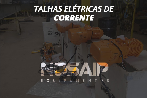 TALHAS ELÉTRICAS DE CORRENTE