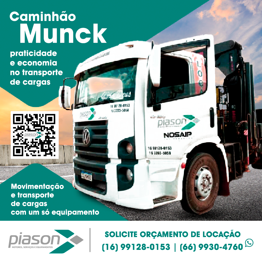 Munck para locação